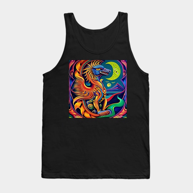 Enchanted Surreal Realms 41 Tank Top by Benito Del Ray